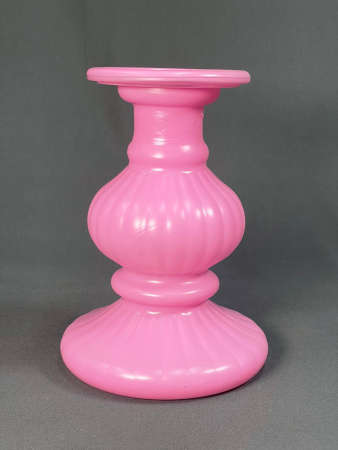 Подсвечник для больших свечей Сигурд-розовый Синатра-2